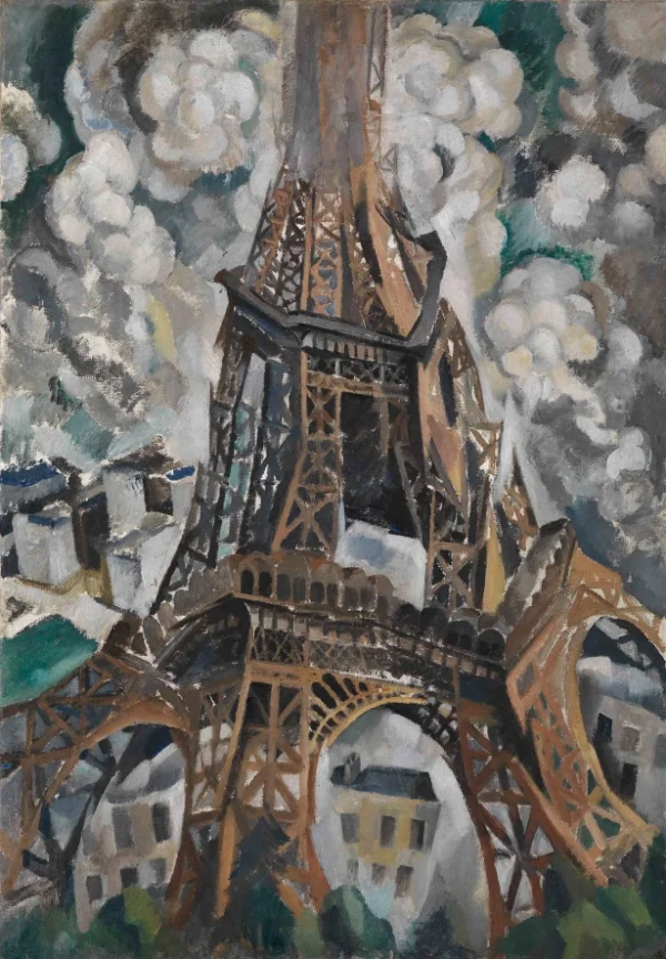 Eiffel Tower (1910) Kunsthaus Karlsruhe