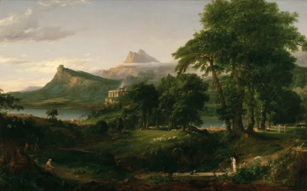 The Course of Empire The Arcadian or Pastoral State 1834-1836 New-York Historical Society