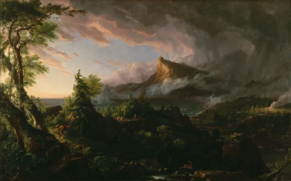 The Course of Empire The Savage State 1834-1836 New-York Historical Society