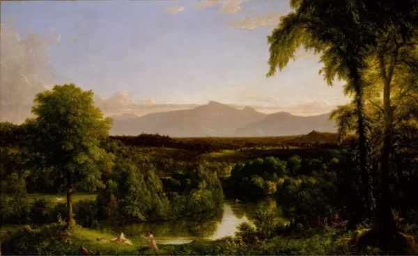 View on the Catskill Early Autumn