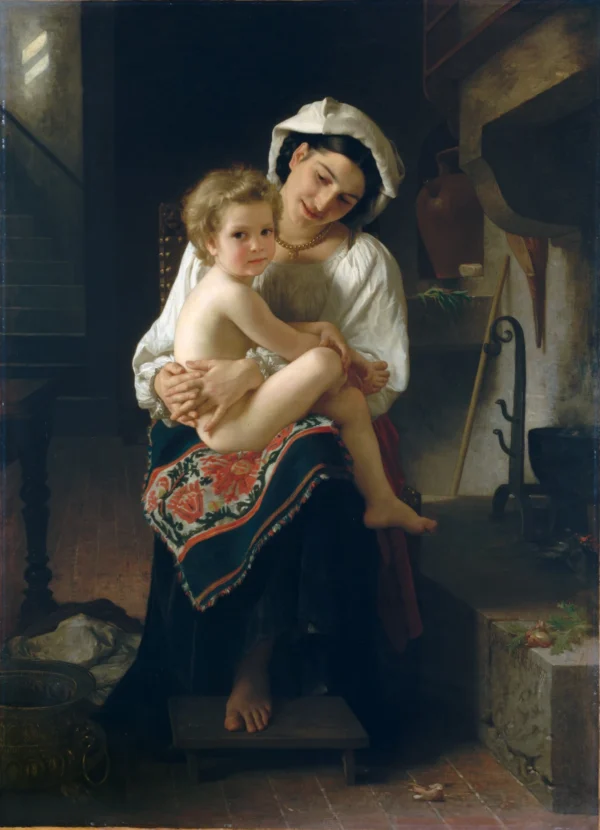 Young Mother Gazing at Her Child (1871) Metropolitan Museum of Art