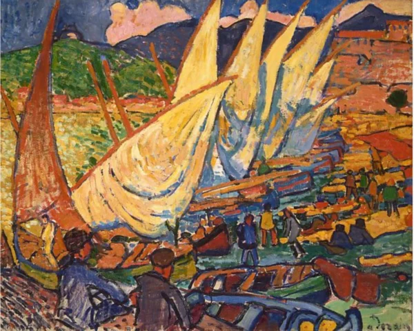 Fishing Boats  Collioure (1905)