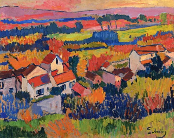 Landscape-near-Chatou- (1904)