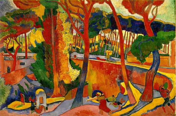 The Turning Road  LEstaque (1906)
