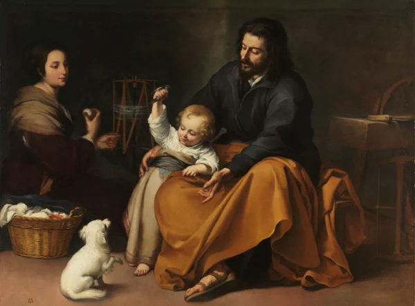 The Holy Family with a Little Bird (c. 1650)