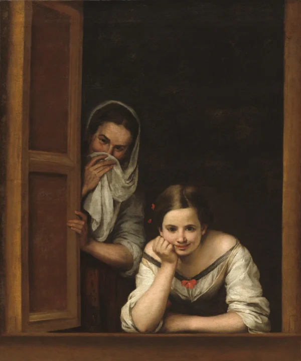 Two Women at a Window (c. 1655-1660)