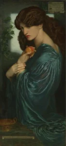 Proserpine by Dante Gabriel Rossetti, hand-painted oil reproduction