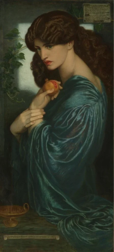 Proserpine, Dante Gabriel Rossetti