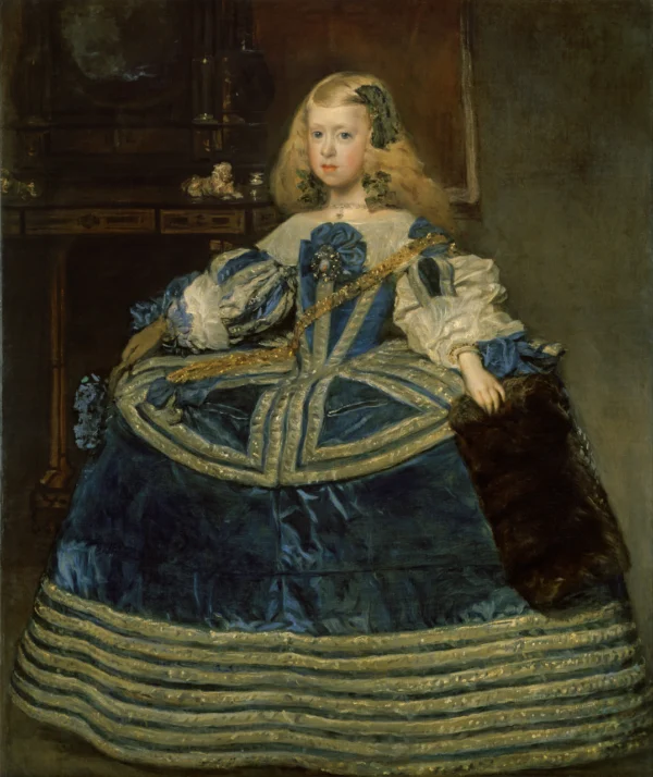 Infanta Margarita Teresa in a Blue Dress (1659)