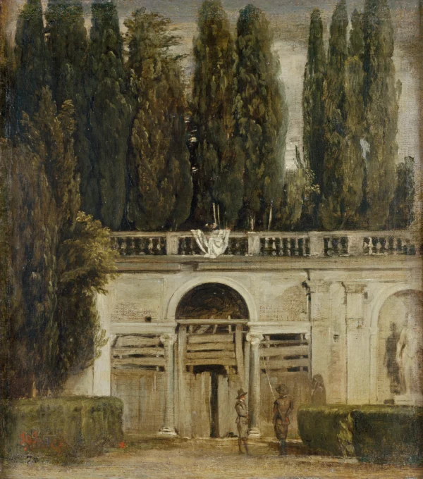 View of the Garden of the Villa Medici (c.1630)