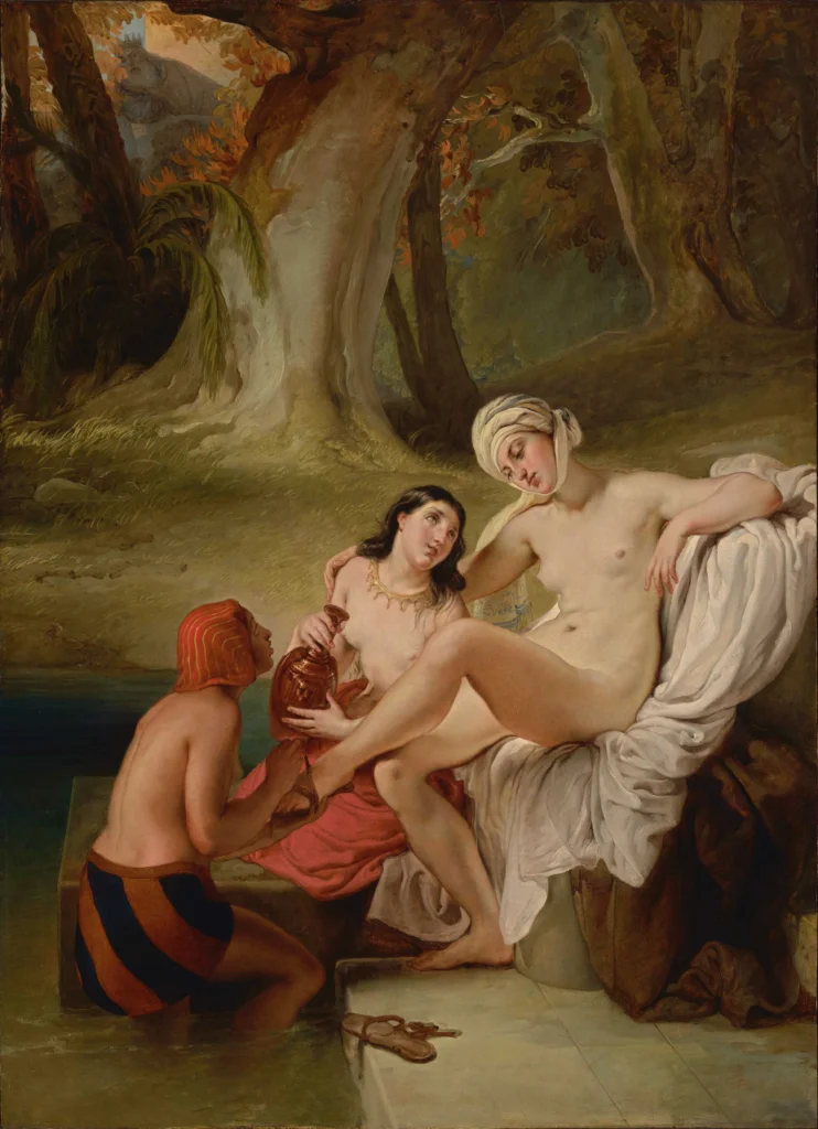 Bathsheba at Her Bath, Francesco Hayez
