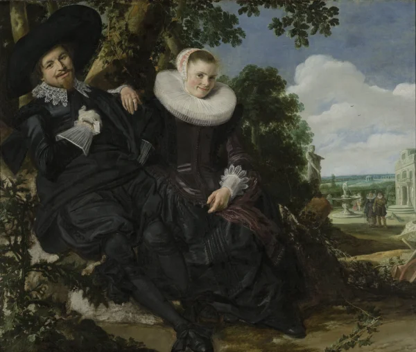 Portrait of a Couple  Isaac Massa and Beatrix van der Laen  (1622)