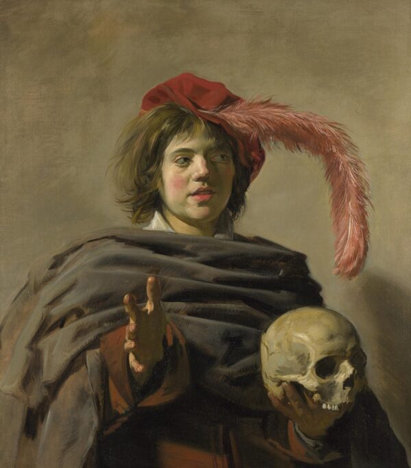 Portrait of a Man Holding a Skull (1612)