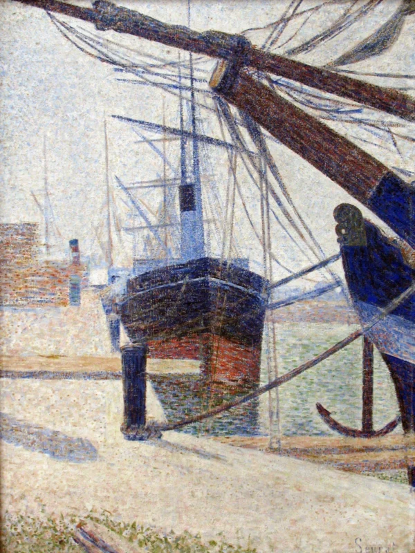 Harbour at Honfleur (1886)