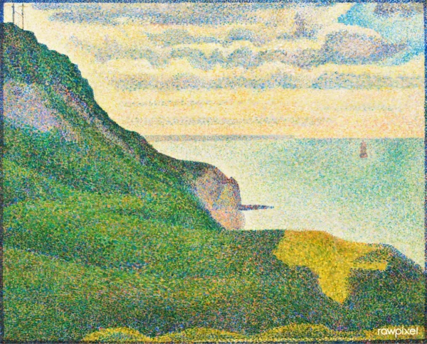 Seascape at Port-en-Bessin (1888)