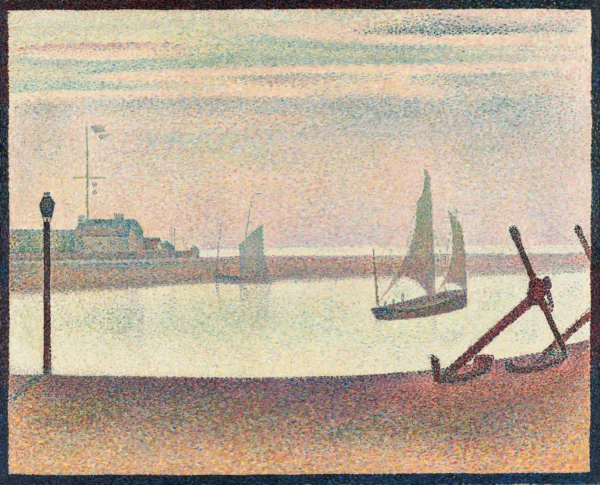 The Channel at Gravelines, Evening (1890)