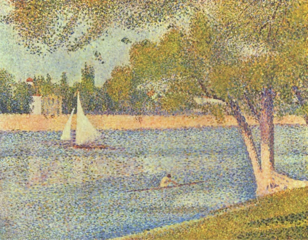 The Seine at La Grande Jatte (1888)