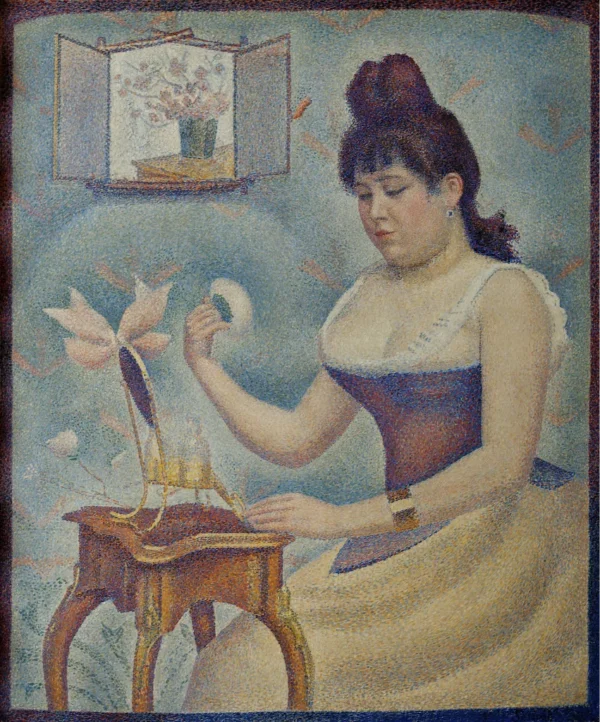 Young Woman Powdering Herself (Jeune femme se poudrant 1889–1890)