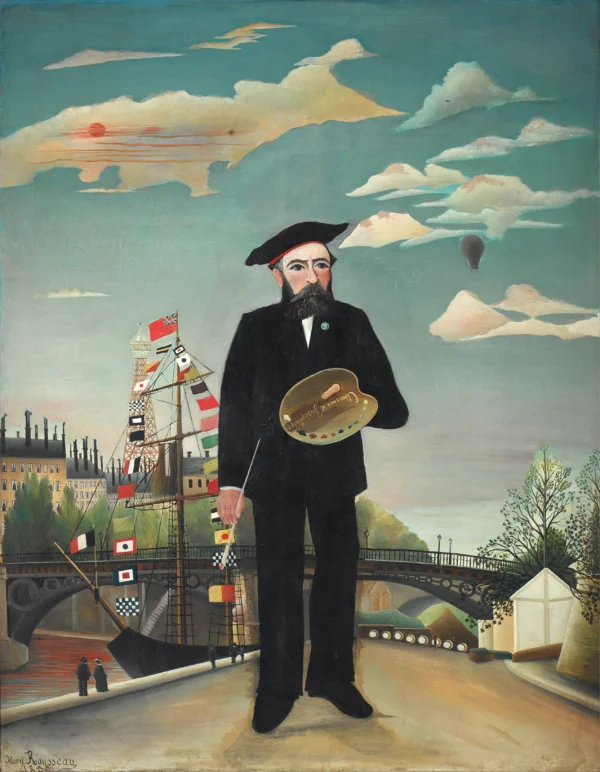 Myself Portrait–Landscape (Moi-même portrait-paysage 1890)