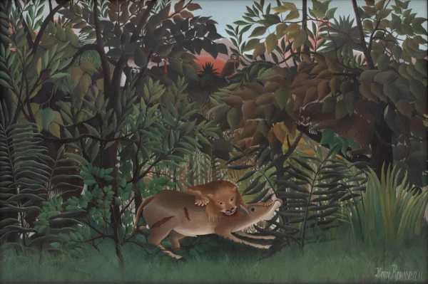 The Hungry Lion Throws Itself on the Antelope (1898–1905)