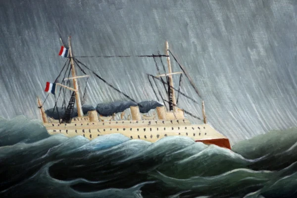 The Storm-Tossed Vessel (Le Navire dans la tempête c.1899)