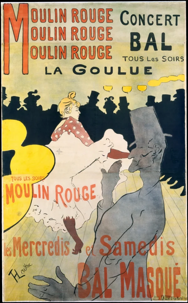 La Goulue at the Moulin Rouge (1891–1892)