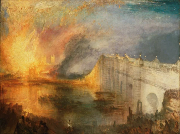 The Burning of the Houses of Lords and Commons (1834-1835)