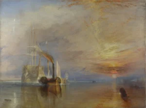 The Fighting Temeraire by J. M. W. Turner, hand-painted oil reproduction