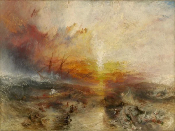 The Slave Ship  Slavers Throwing Overboard the Dead and Dying  (1840)