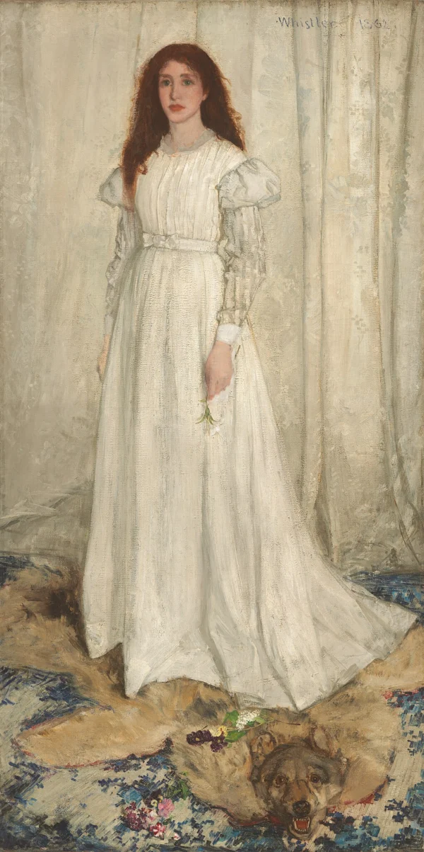 Symphony in White  No. 1  The White Girl (1862)