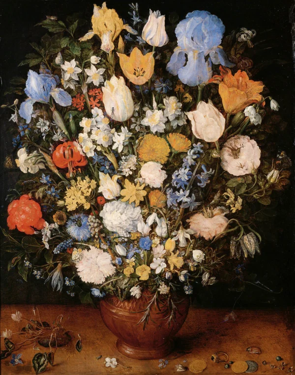 Bouquet in a Clay Vase (c.1609)