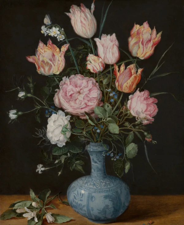 Flowers in a Chinese Porcelain Wan-Li Vase (c.160810)