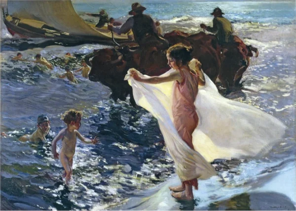 The Bathing hour (1904)