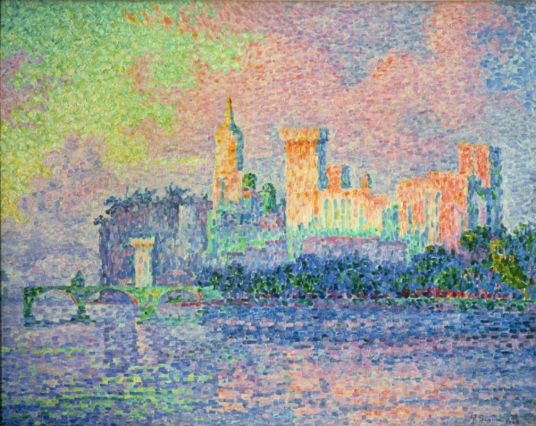The Papal Palace, Avignon (1909)