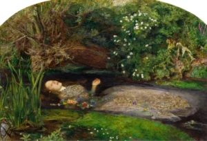 Ophelia by Sir John Everett Millais, hand-painted oil reproduction