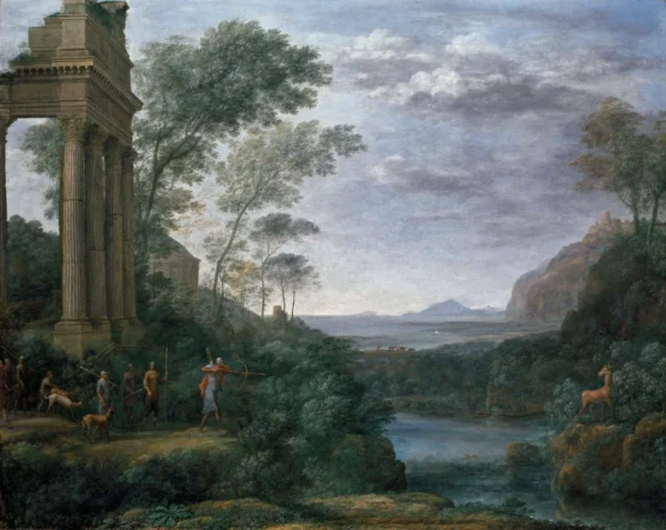 Landscape with Ascanius shooting the Stag of Sylvia
