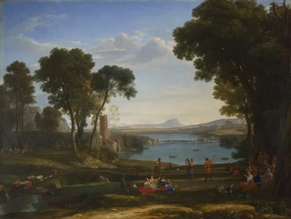 Landscape with the Marriage of Isaac and Rebecca (The Mill)