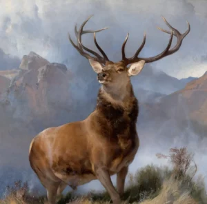 The Monarch of the Glen by Edwin Henry Landseer, hand-painted oil reproduction