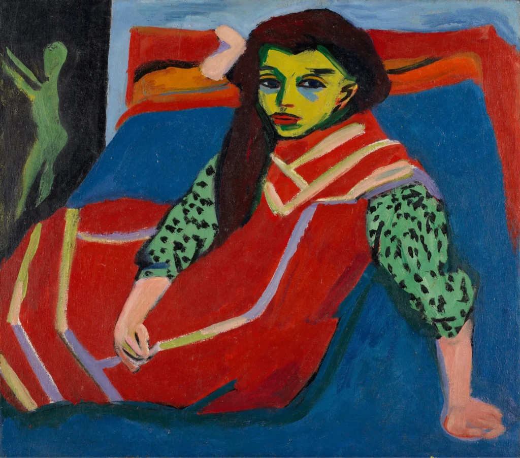 Seated Girl, Ernst Ludwig Kirchner