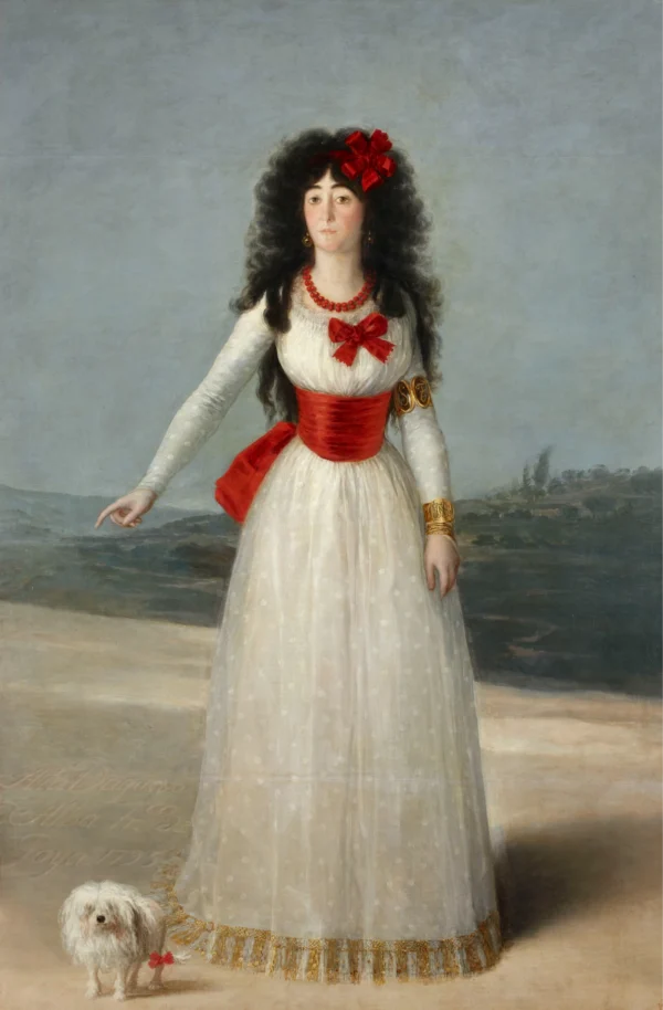 Portrait of the Duchess of Alba (White Duchess)