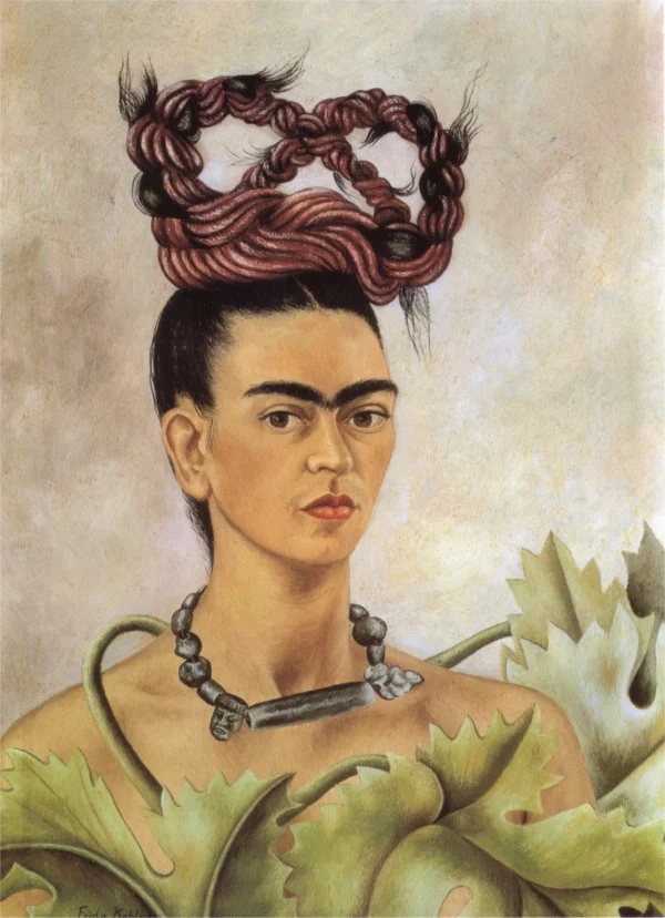 Self Portrait with Braid