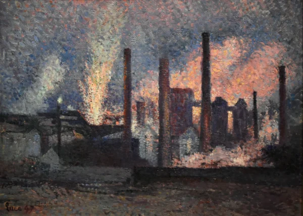 Factories near Charleroi
