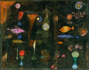 Fish Magic by Paul Klee, hand-painted oil reproduction