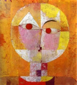 Senecio (Head of a Man) by Paul Klee, hand-painted oil reproduction