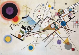Composition VIII by Wassily Kandinsky, hand-painted oil reproduction