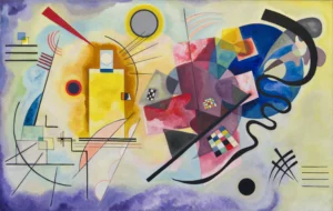 Yellow-Red-Blue by Wassily Kandinsky, hand-painted oil reproduction