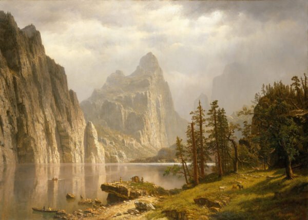 Merced River Yosemite Valley by Albert Bierstadt
