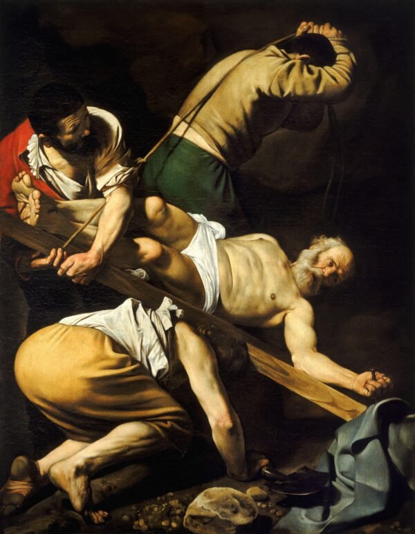 Crucifixion of Saint Peter by Caravaggio