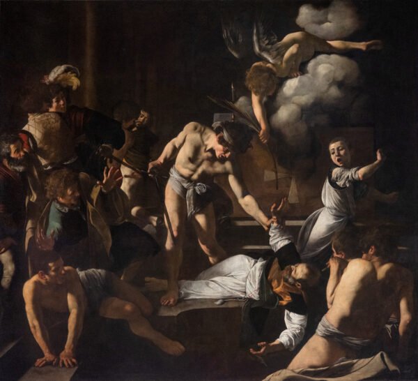 The Martyrdom of Saint Matthew by Caravaggio