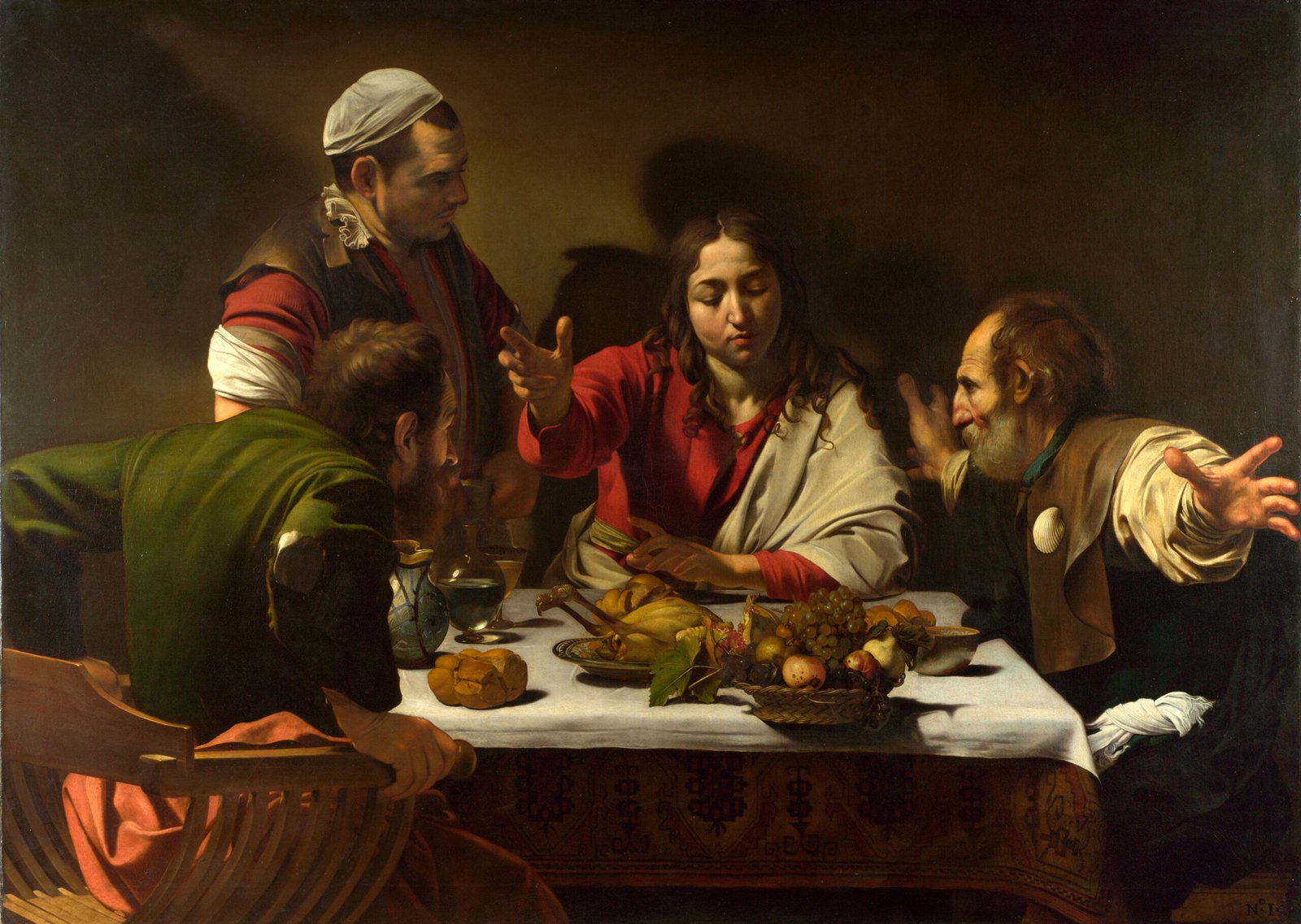 The Supper at Emmaus London by Caravaggio